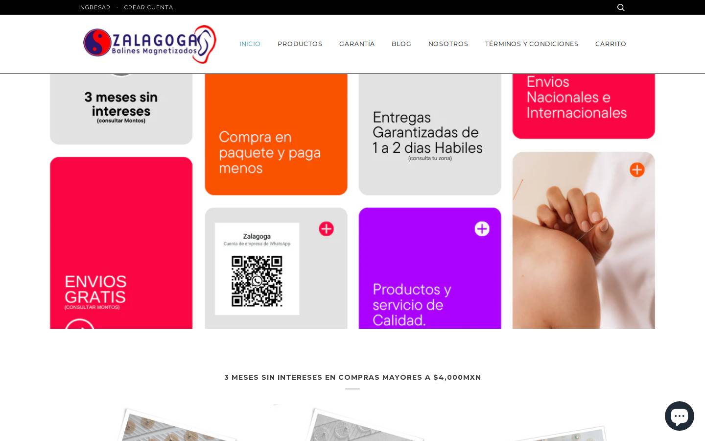 acupunturazalagoga.com homepage screenshot