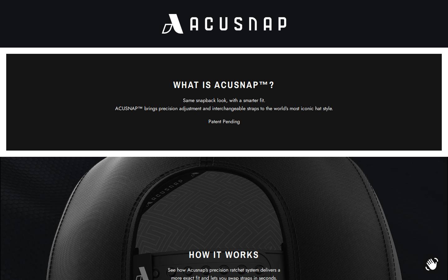 acusnap.com homepage screenshot