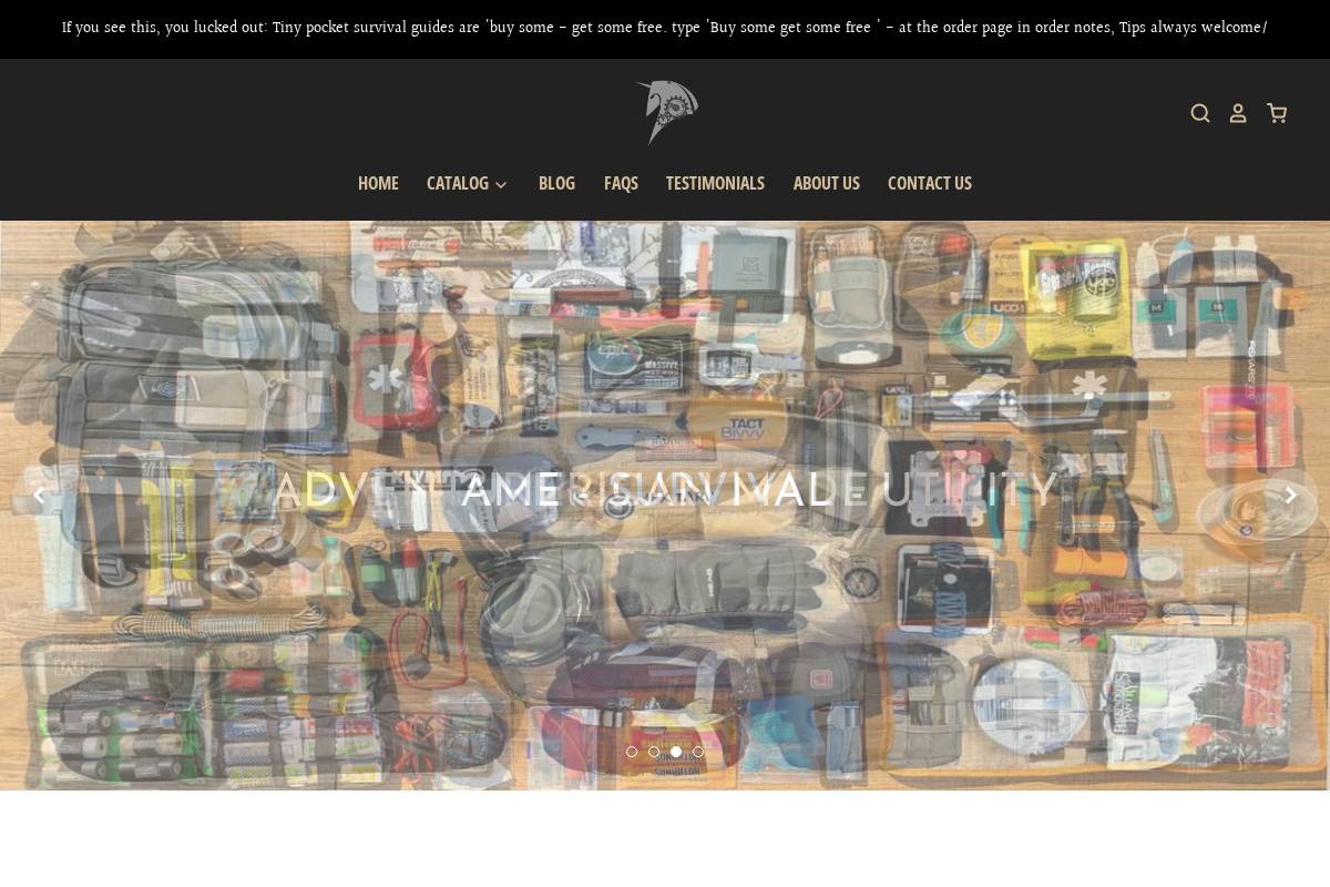 acwtactical.com homepage screenshot