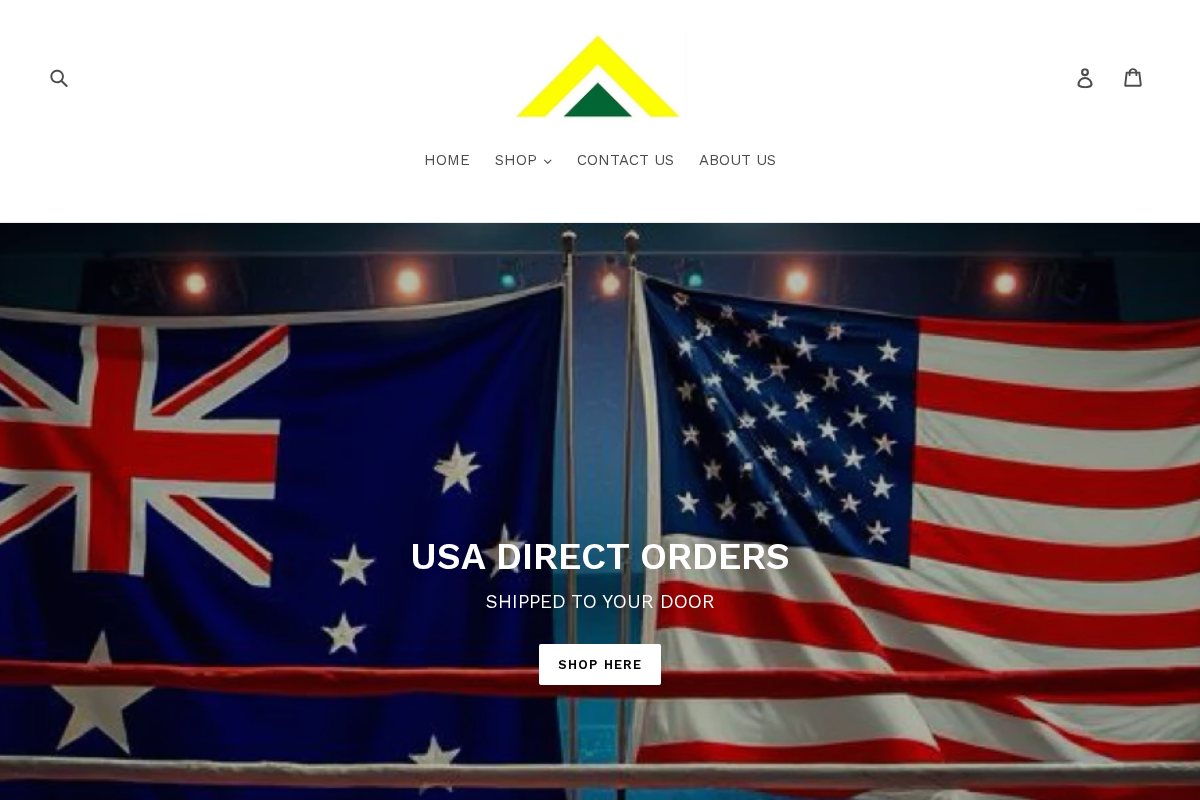 adamsboxing.com.au homepage screenshot