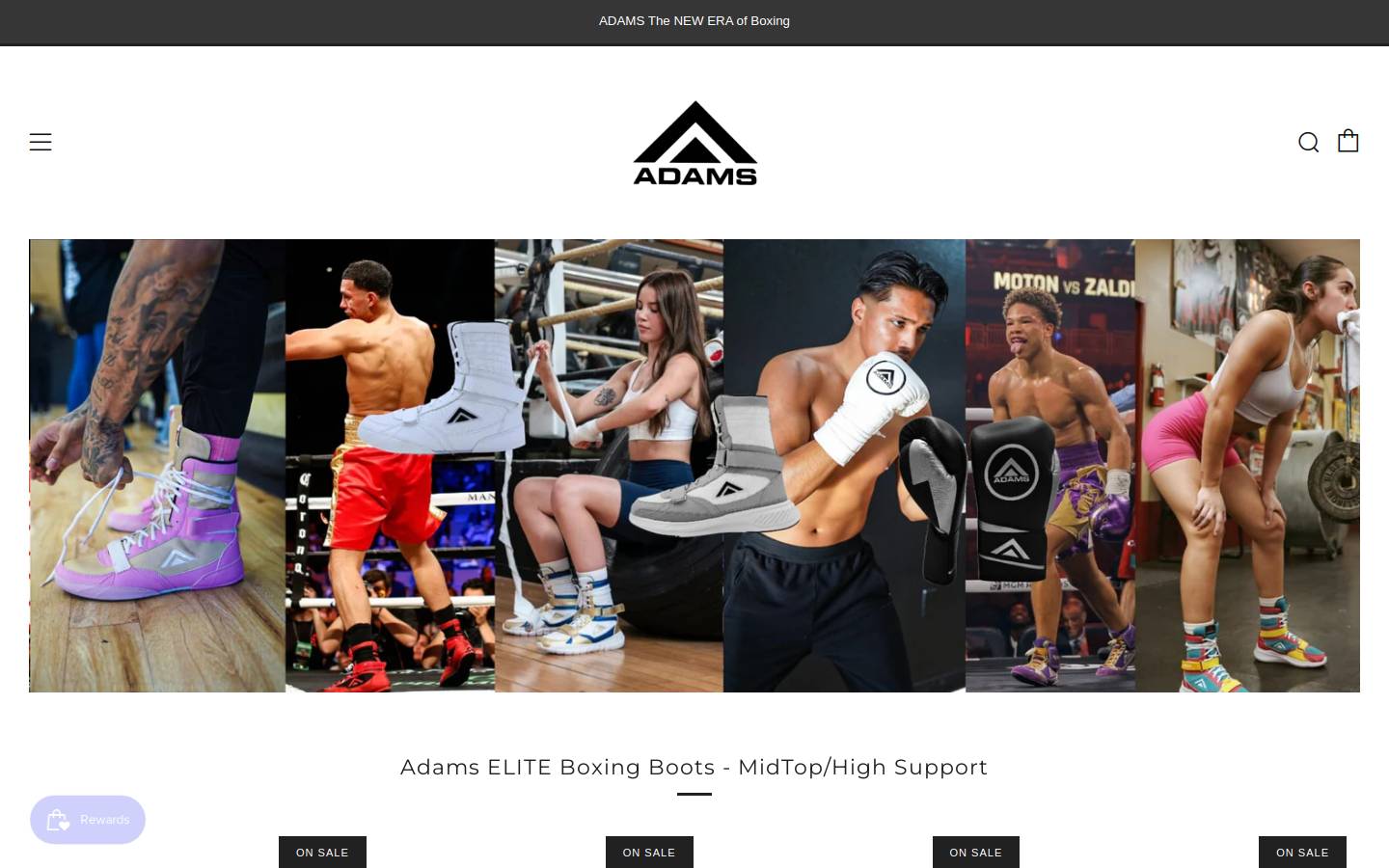 adamssb.com homepage screenshot