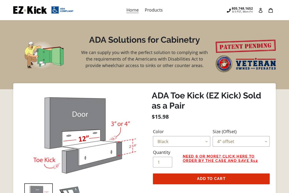 adatoekick.com homepage screenshot