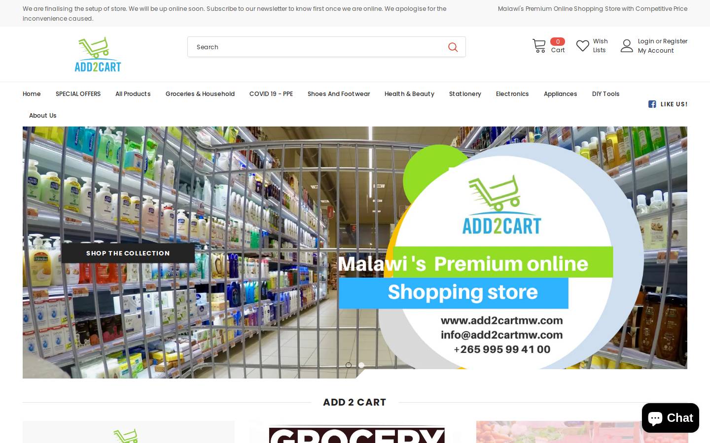 add2cartmw.com homepage screenshot