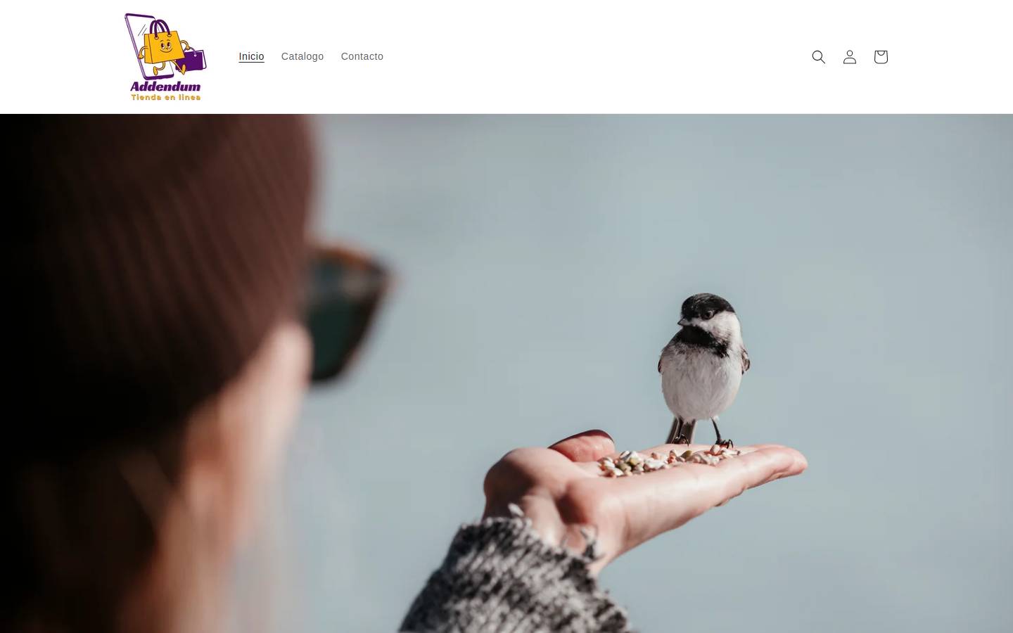 addendum.shop homepage screenshot