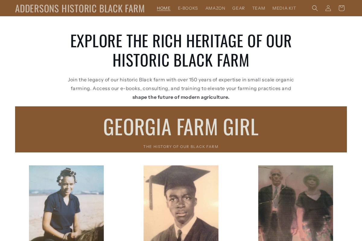 addersonsfreshproduce.com homepage screenshot