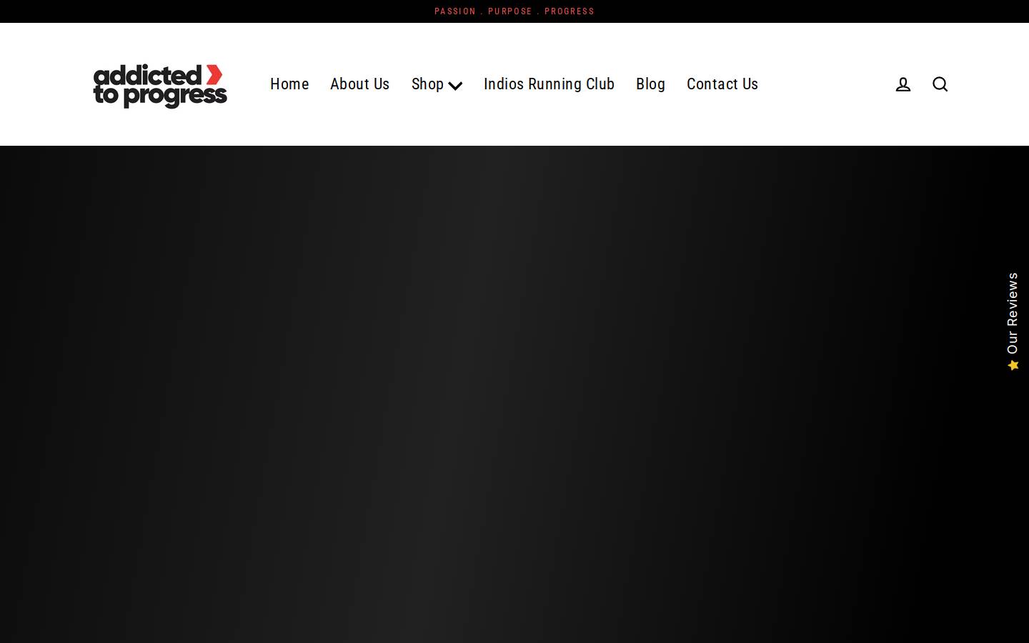 addictedtoprogress.com homepage screenshot