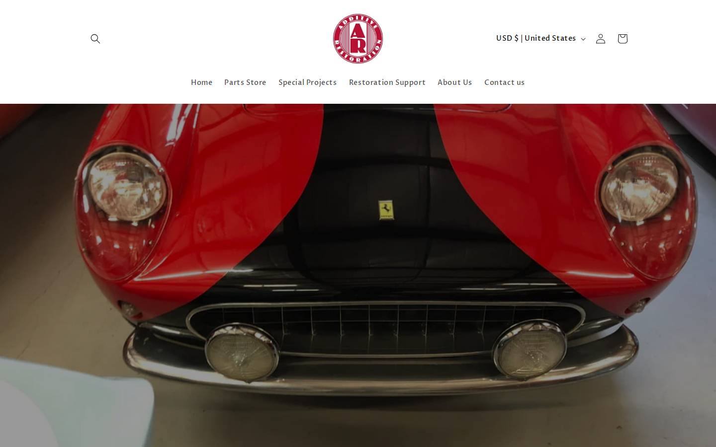 additiverestoration.com homepage screenshot