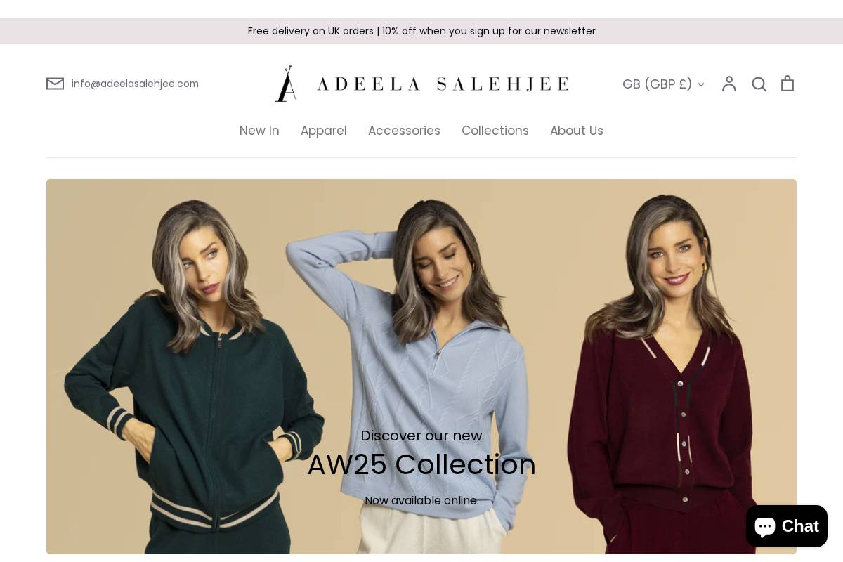 adeelasalehjee.com homepage screenshot