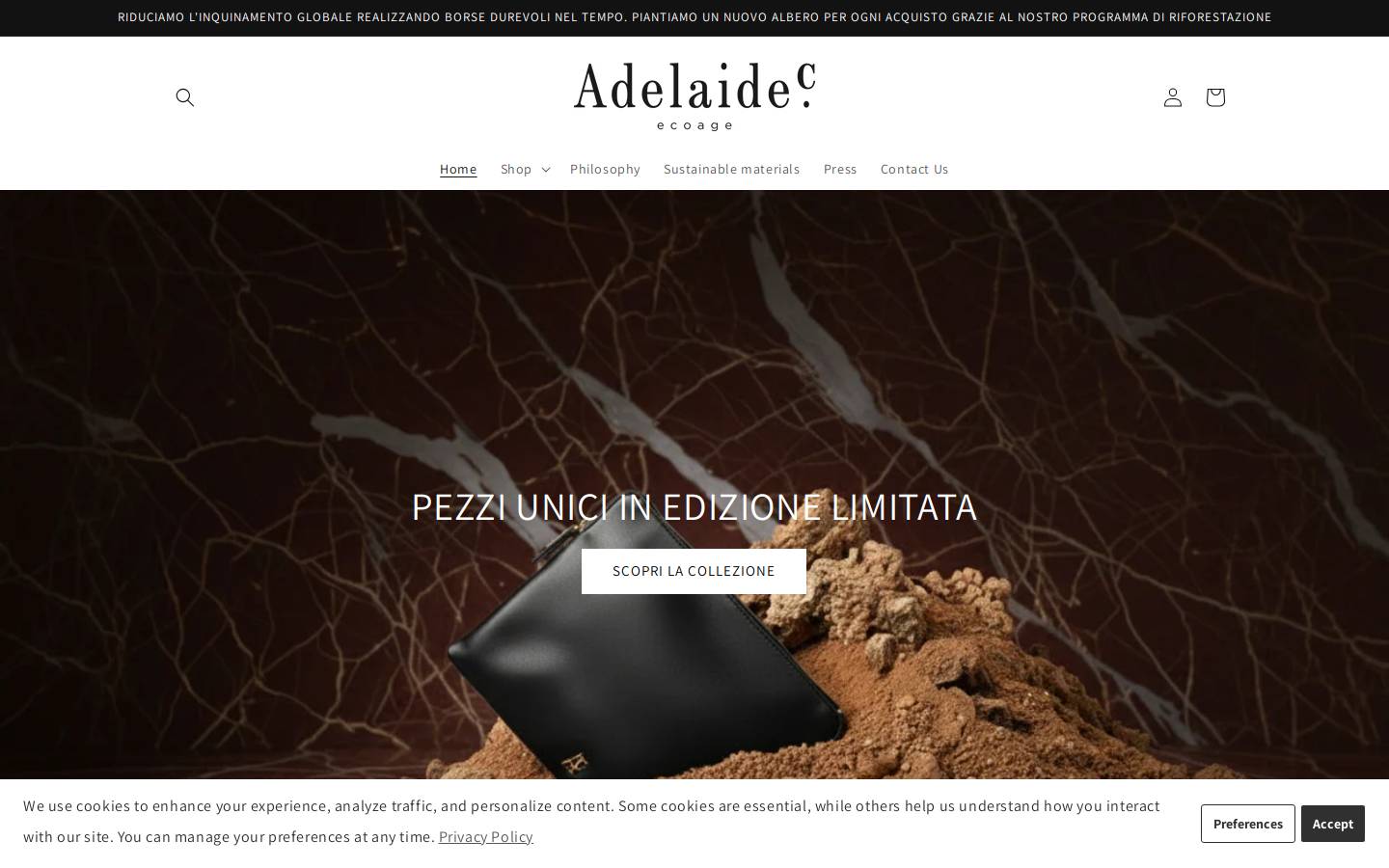 adelaidec.com homepage screenshot