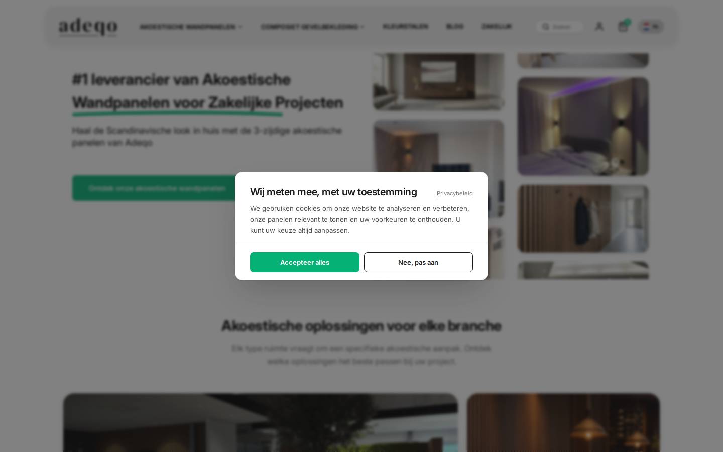 adeqo.eu homepage screenshot