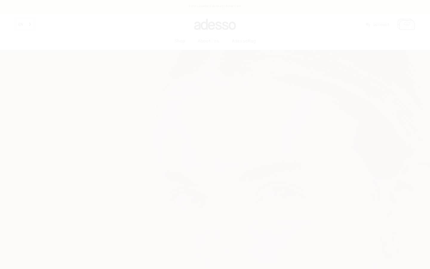 adessobeauty.com homepage screenshot