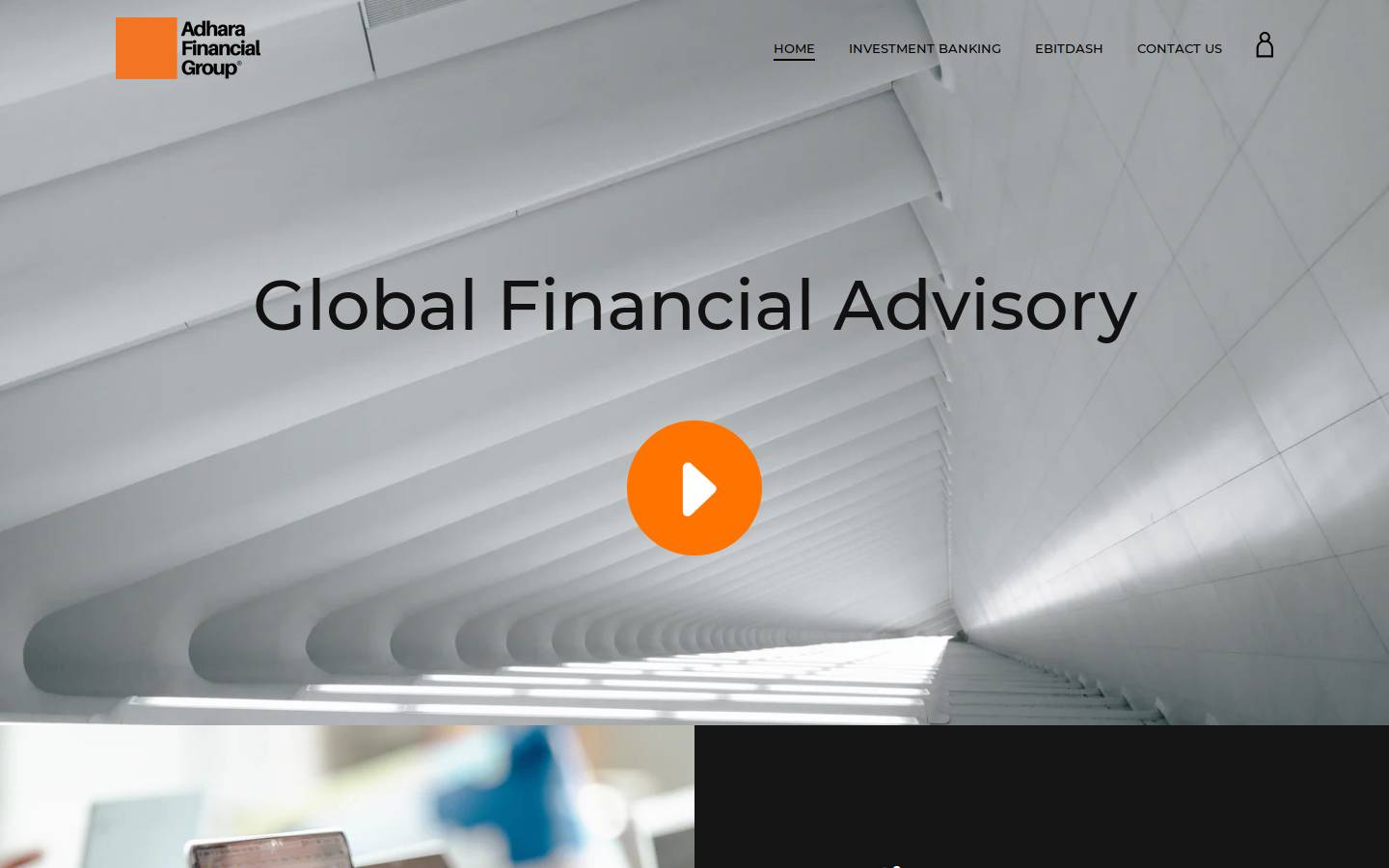 adharagroup.com homepage screenshot