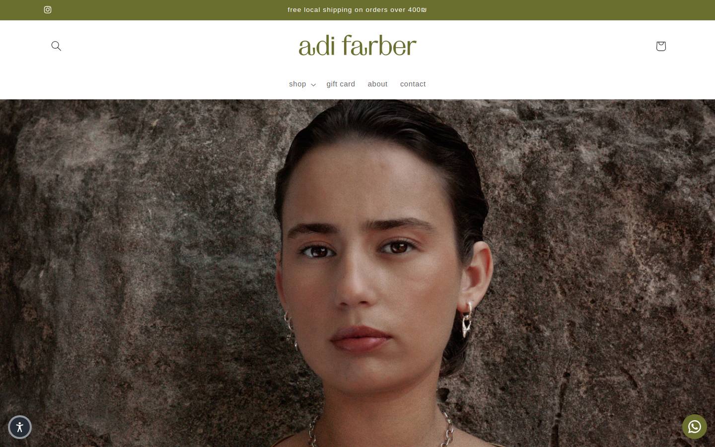 adifarber.com homepage screenshot
