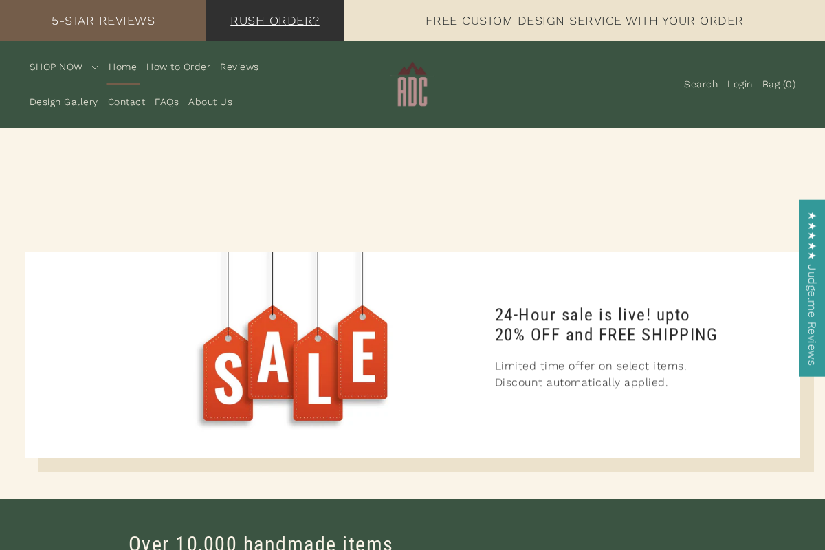 ADK  MSA Distribution homepage screenshot