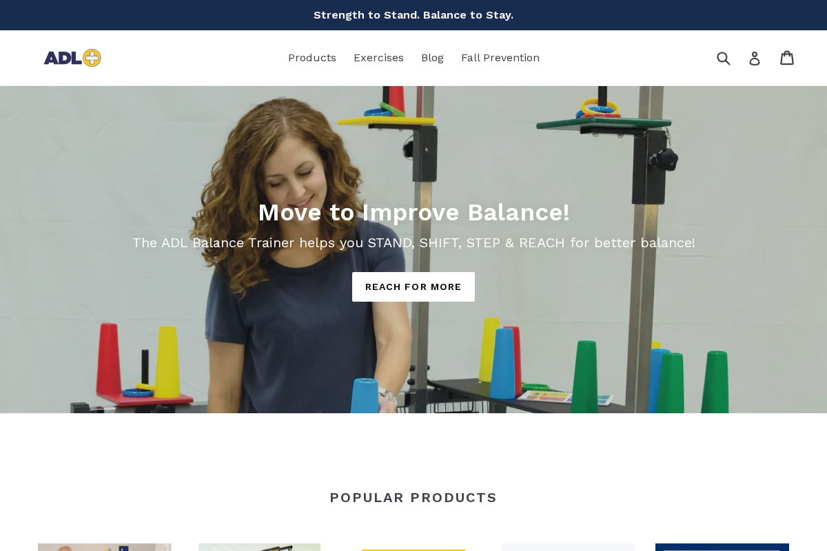 adlbalance.com homepage screenshot