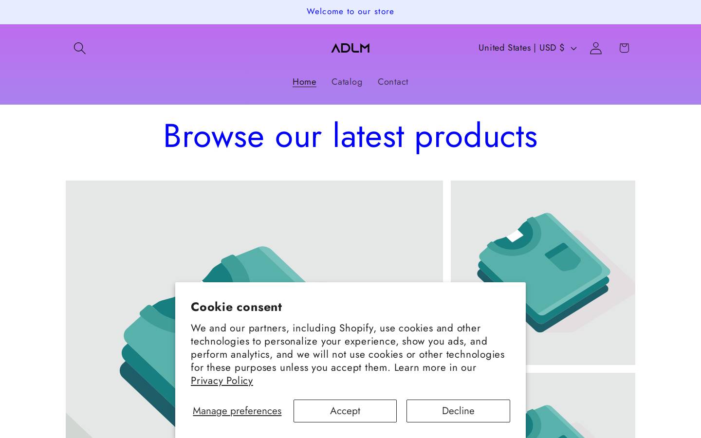adlmsolutions.com homepage screenshot