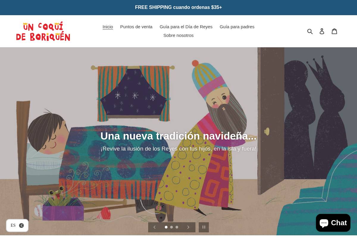 adoptauncoqui.com homepage screenshot