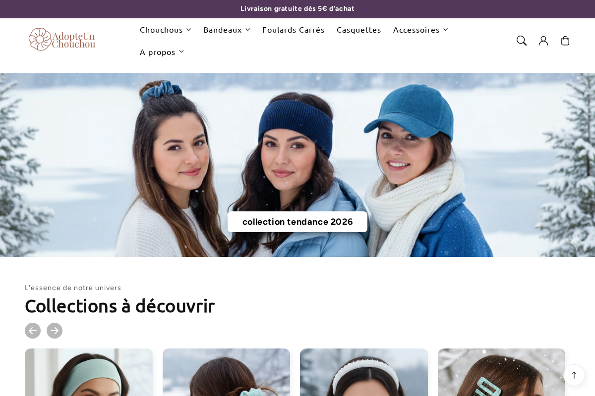 Adopte un Chouchou homepage screenshot