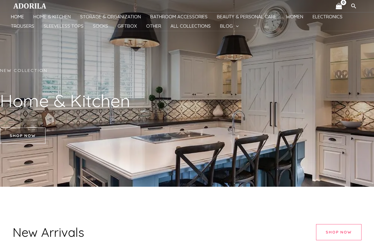 adorila.com homepage screenshot