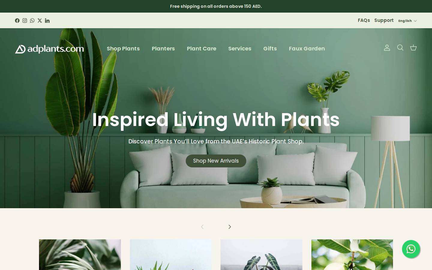 adplants.com homepage screenshot