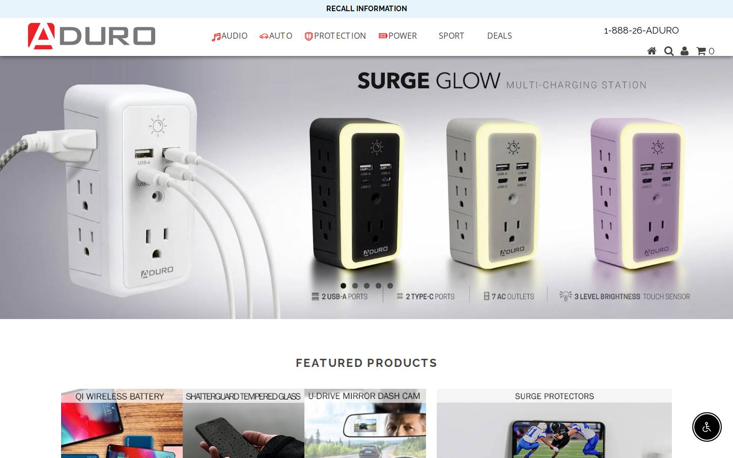 adrbrands.com homepage screenshot