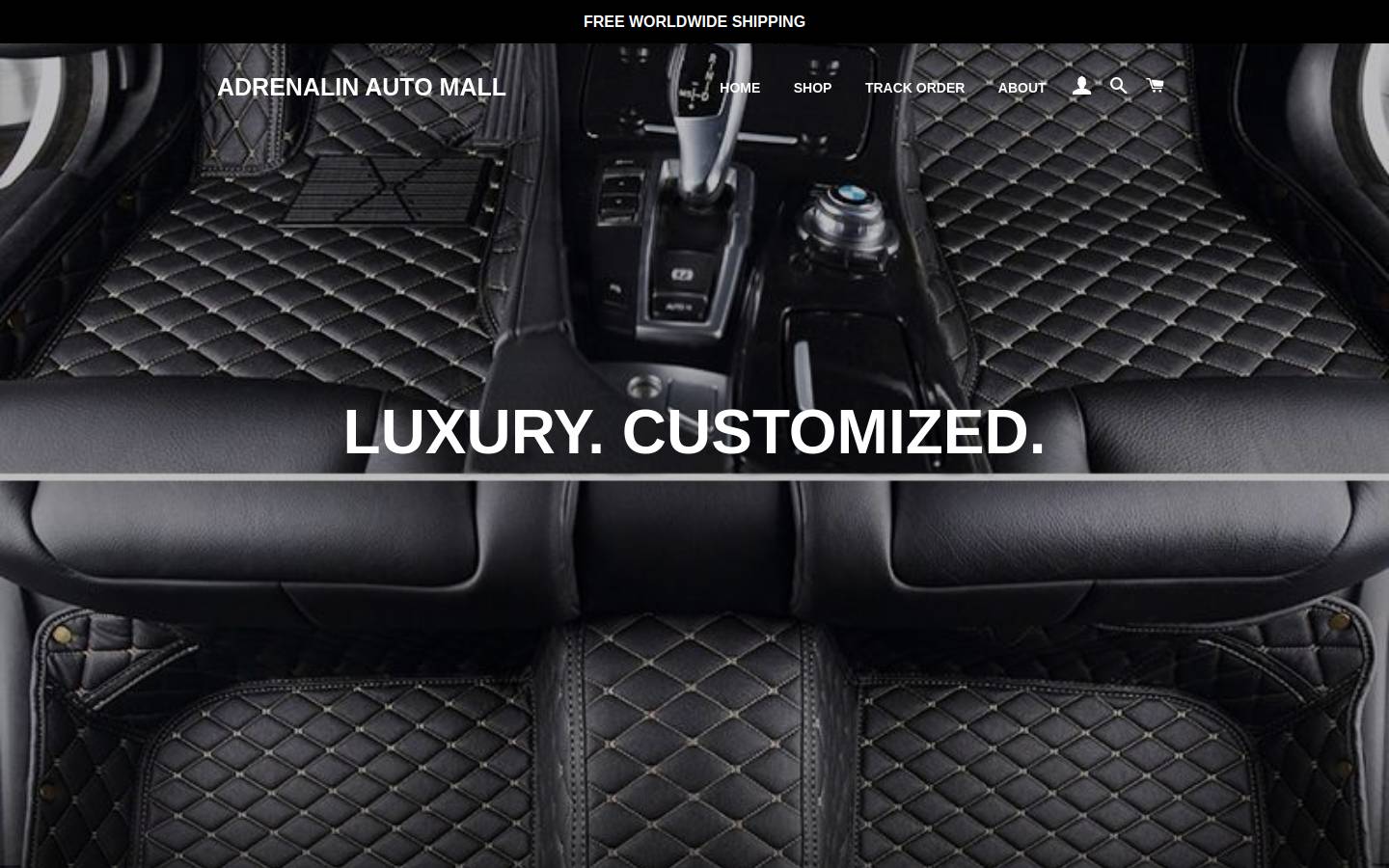 adrenalinautomall.com homepage screenshot