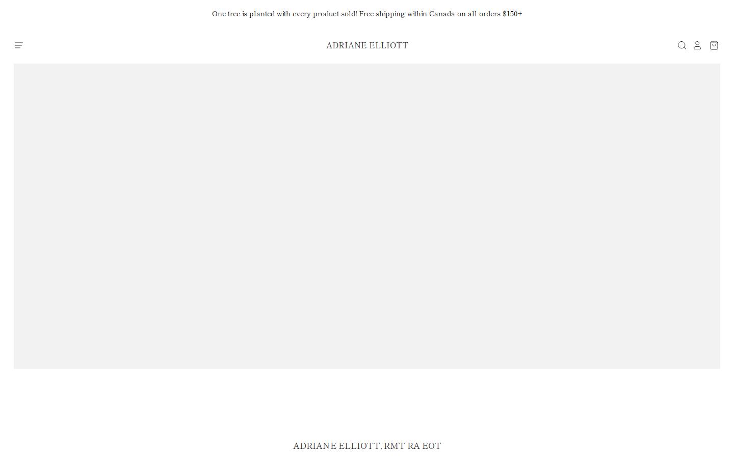 adrianeelliott.com homepage screenshot