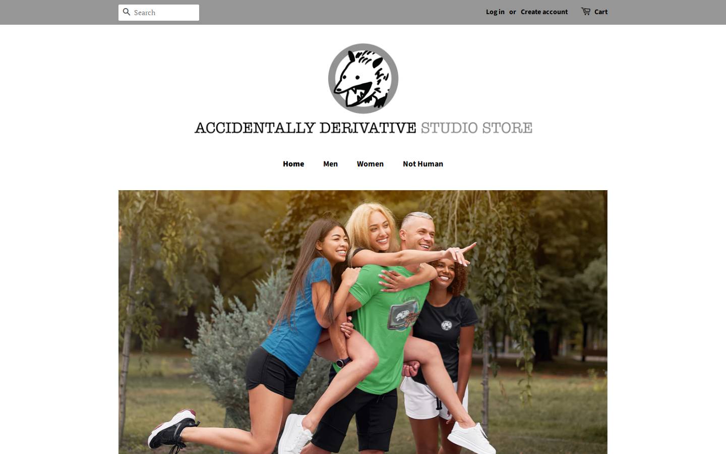 adstudiosmerch.com homepage screenshot