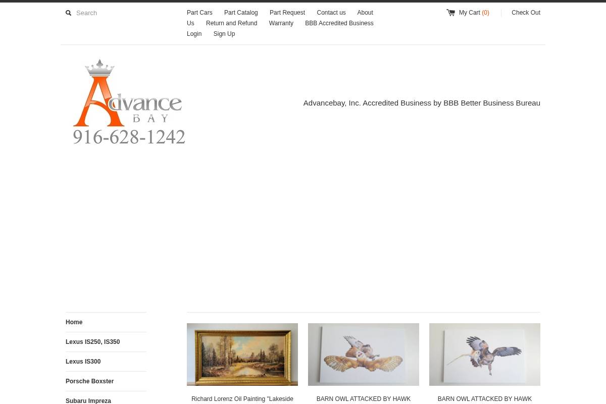 advancebay.com homepage screenshot