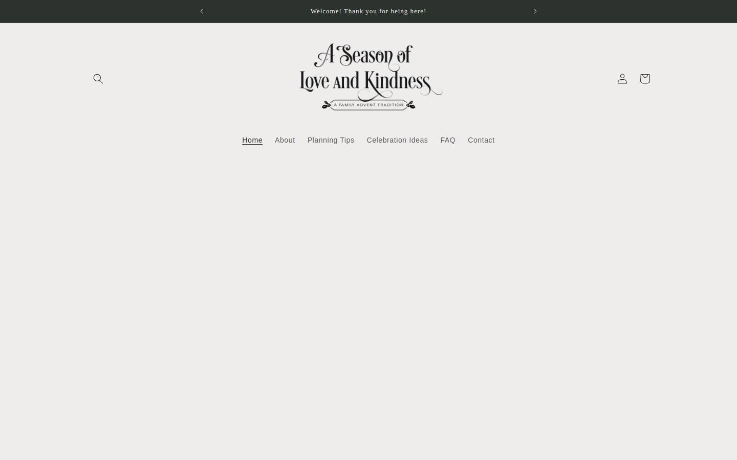 adventkindness.com homepage screenshot