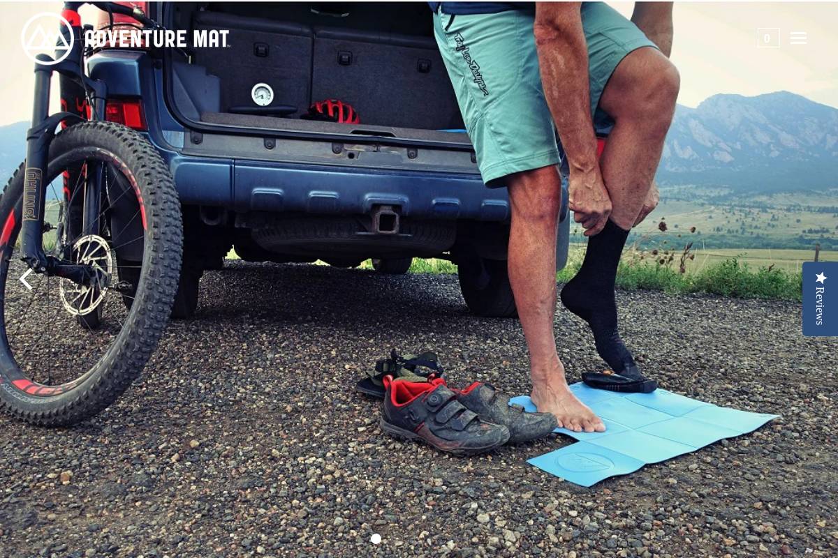 adventuremat.com homepage screenshot