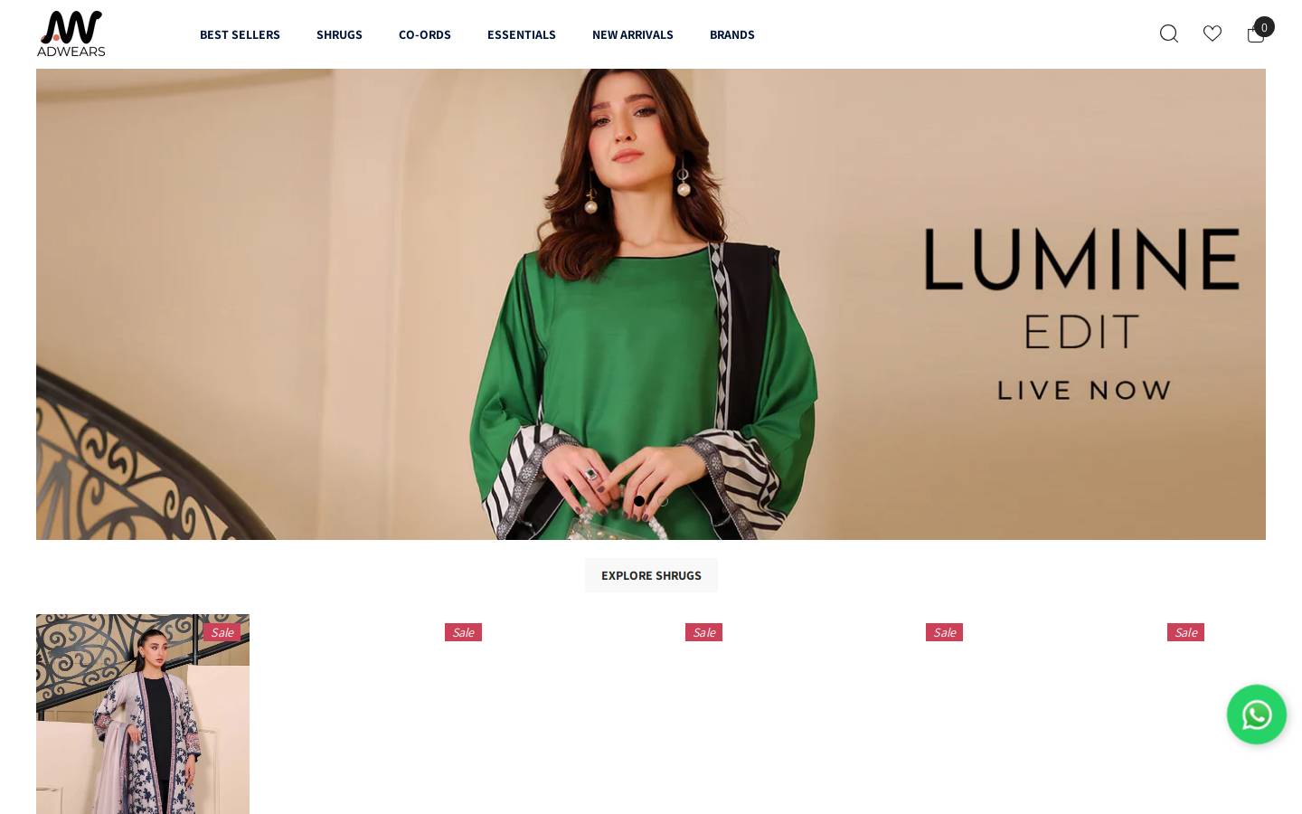 adwears.net homepage screenshot