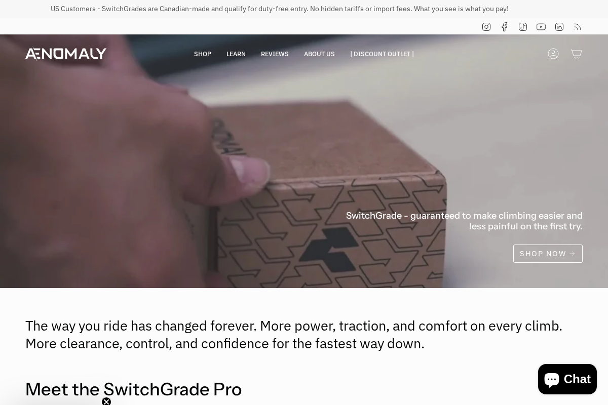 aenomalyconstructs.com homepage screenshot