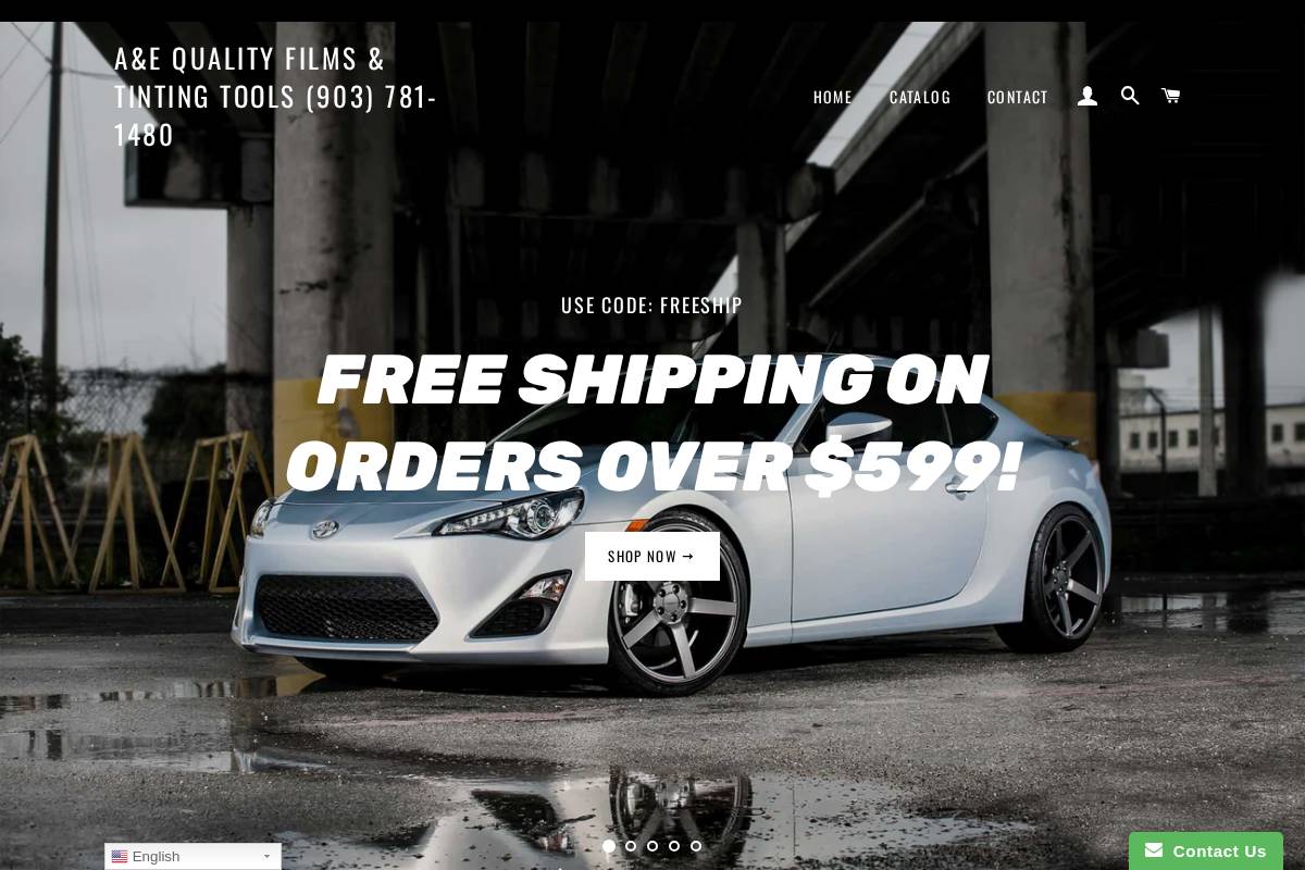 aequalityfilm.com homepage screenshot