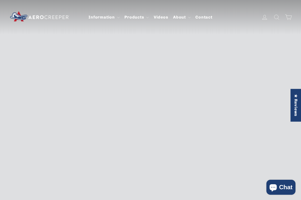 Aerocreeper homepage screenshot