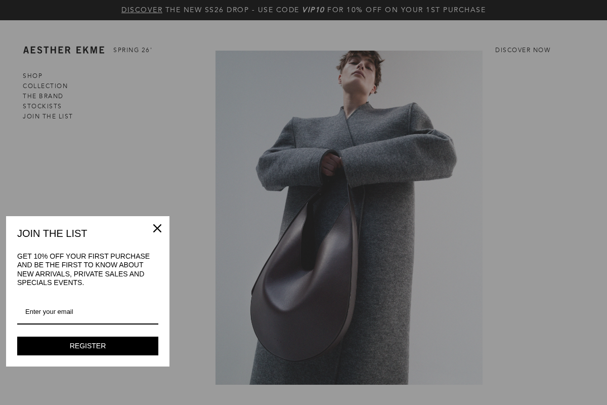 aestherekme.com homepage screenshot