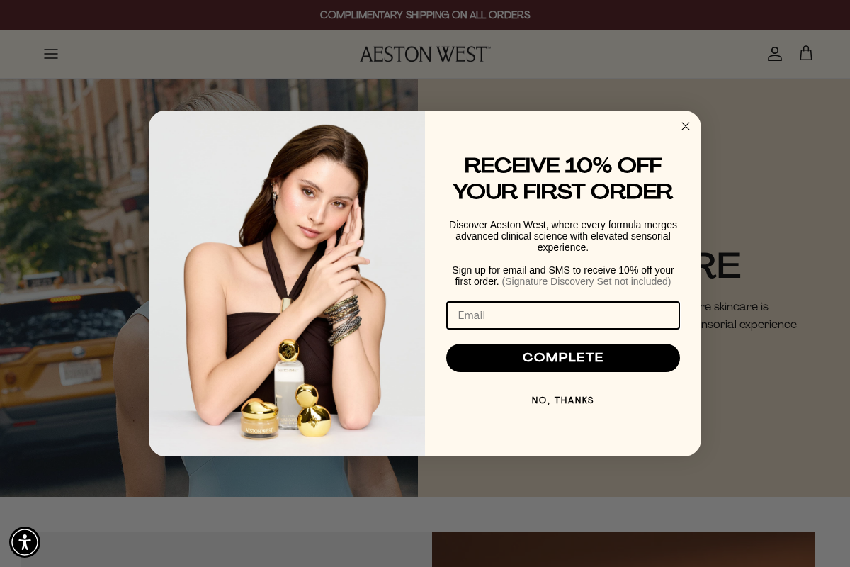 aestonwest.com homepage screenshot