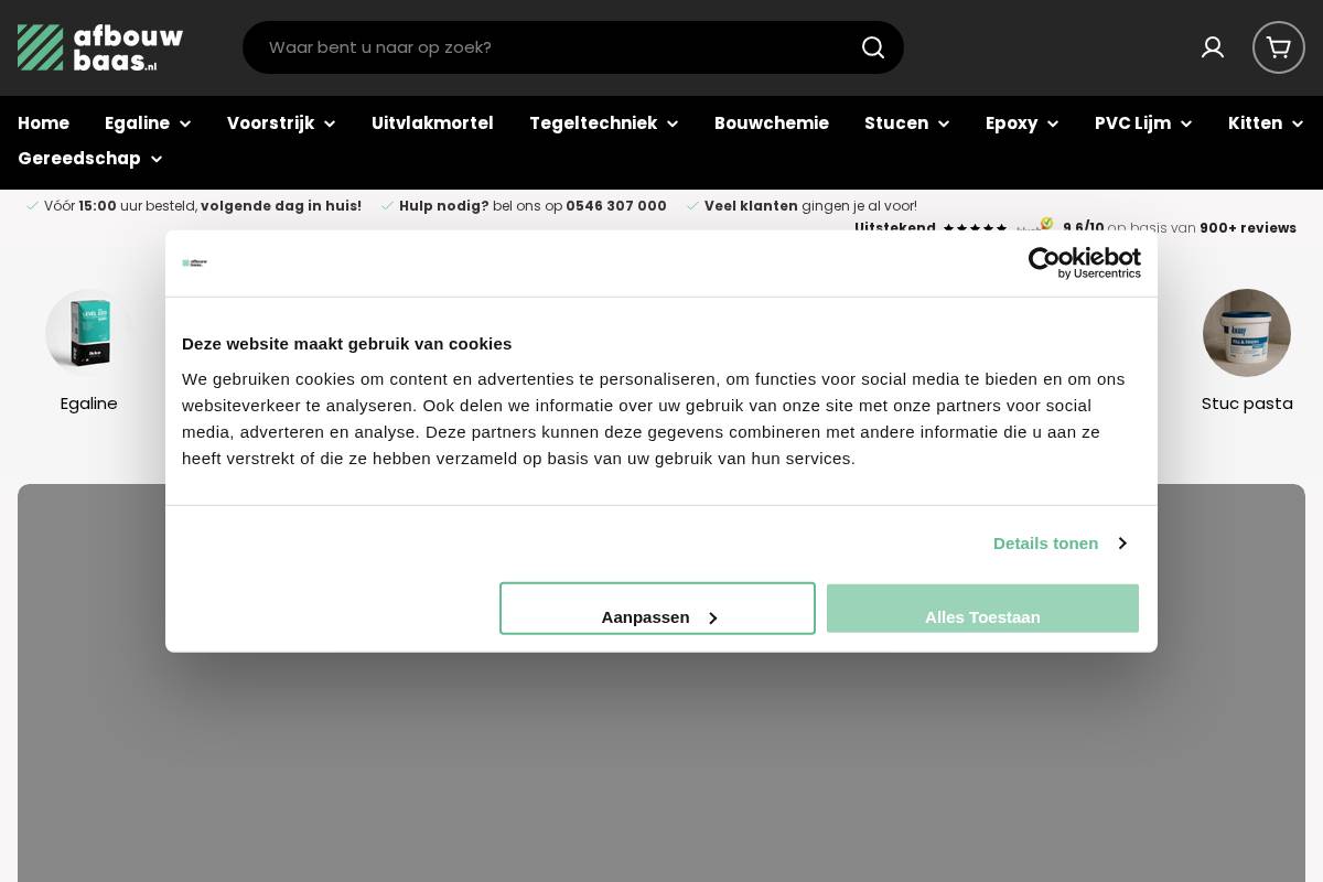 afbouwbaas.nl homepage screenshot