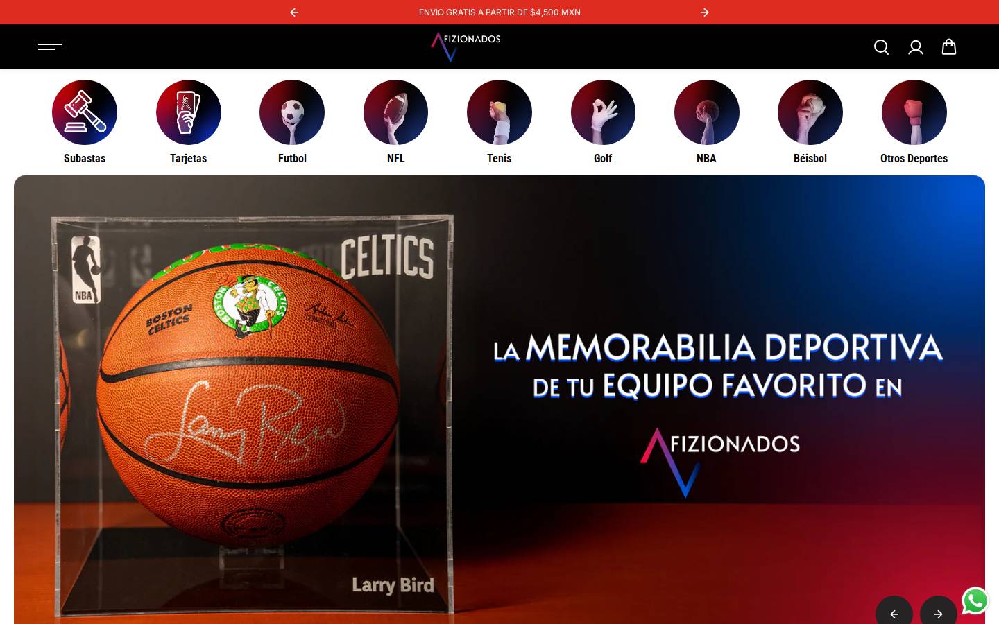 afizionados.com homepage screenshot