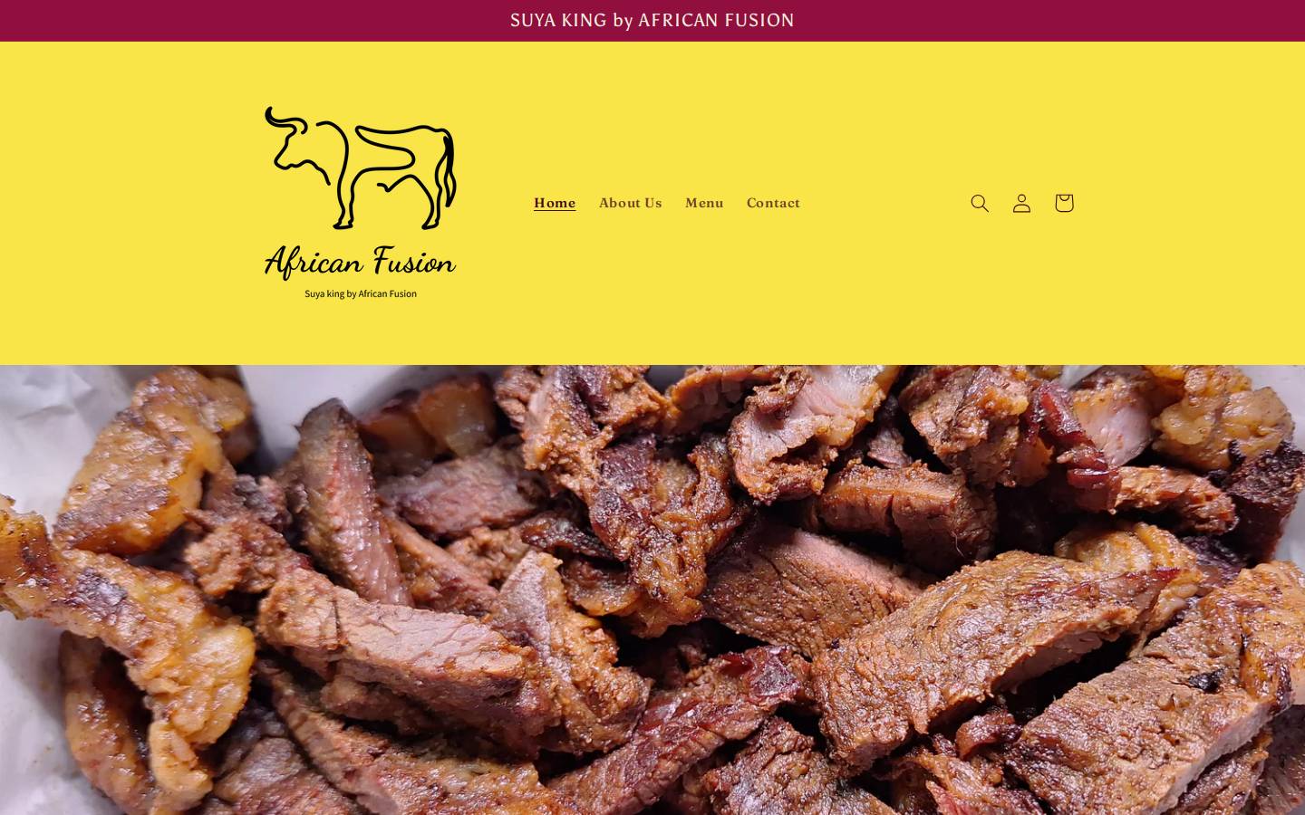africanfusion.net homepage screenshot