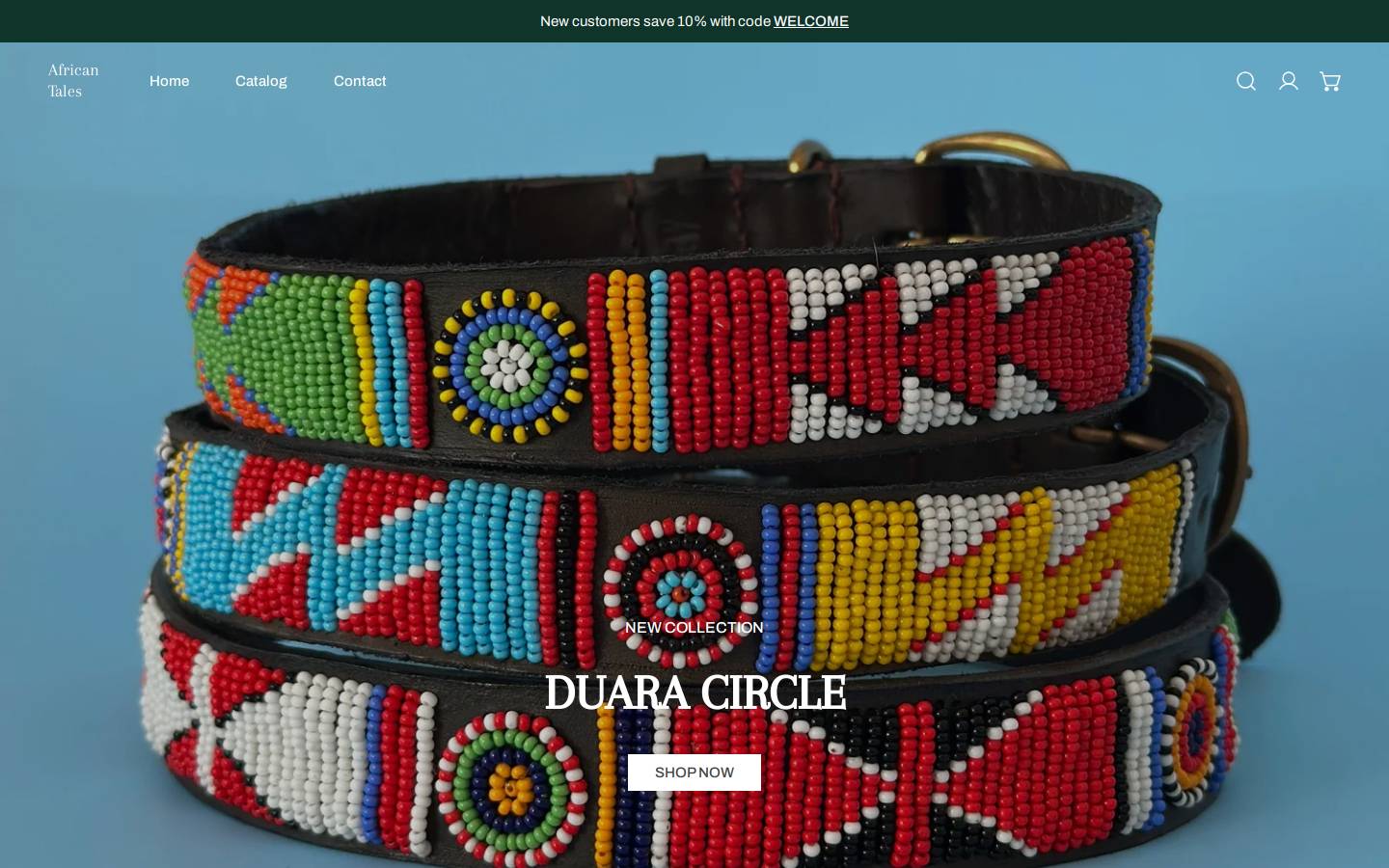 africantales.store homepage screenshot