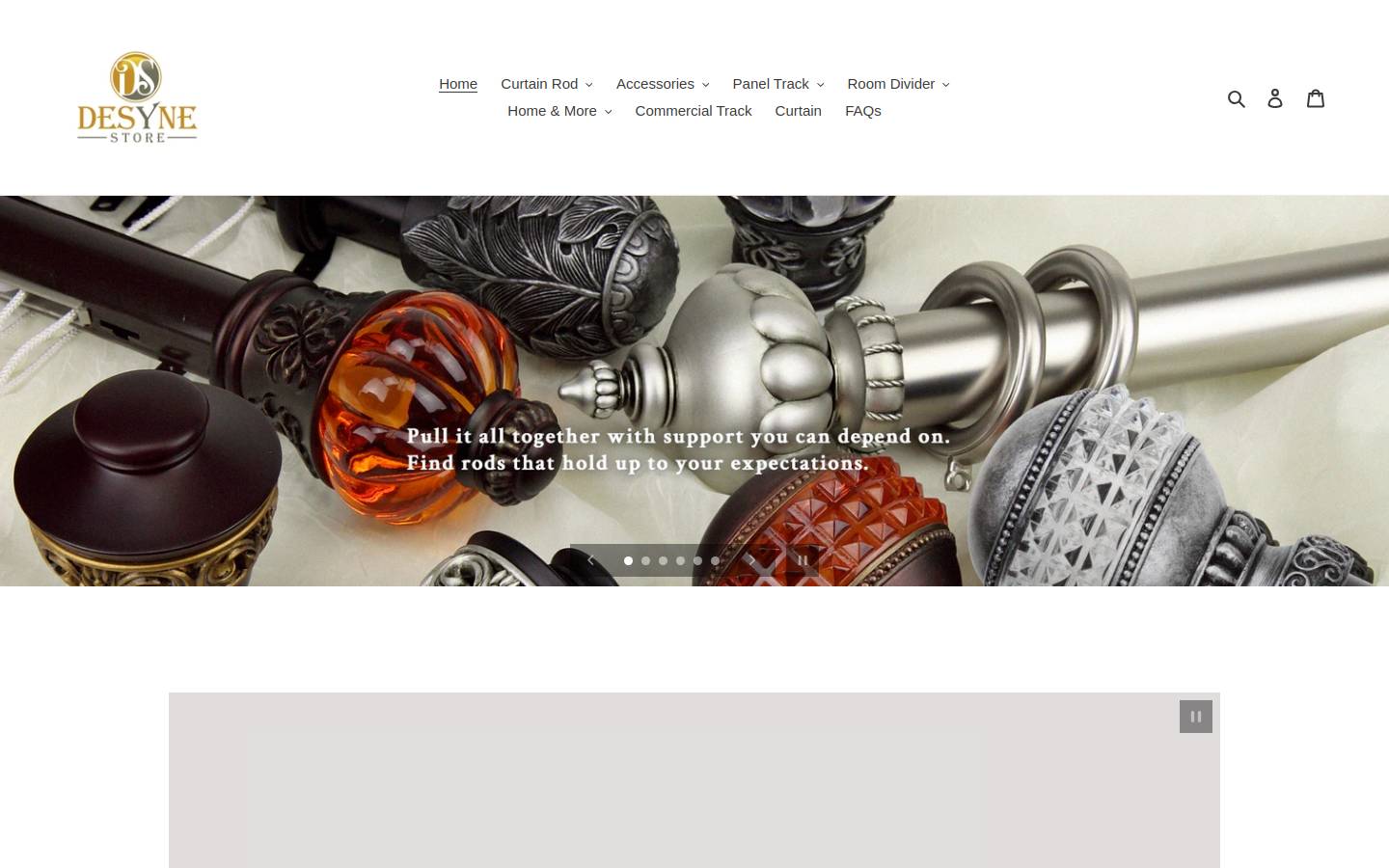 afroddecor.com homepage screenshot