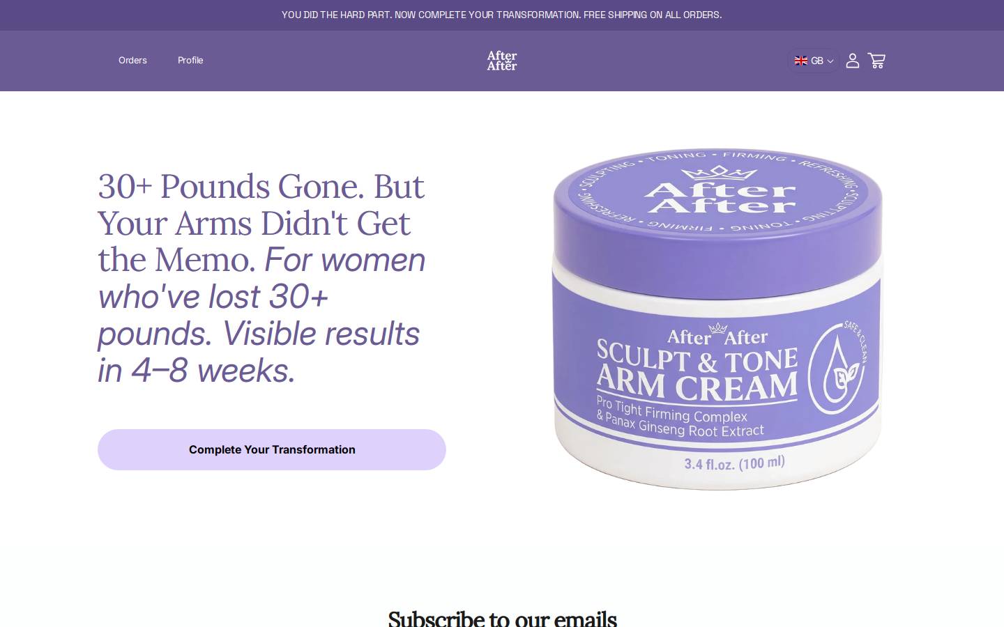 afterafterstudio.com homepage screenshot