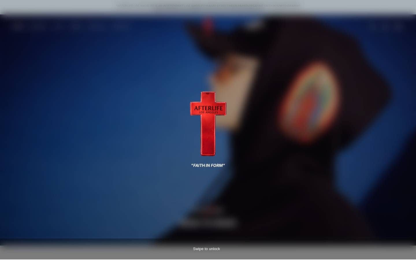 afterlife-la.com homepage screenshot