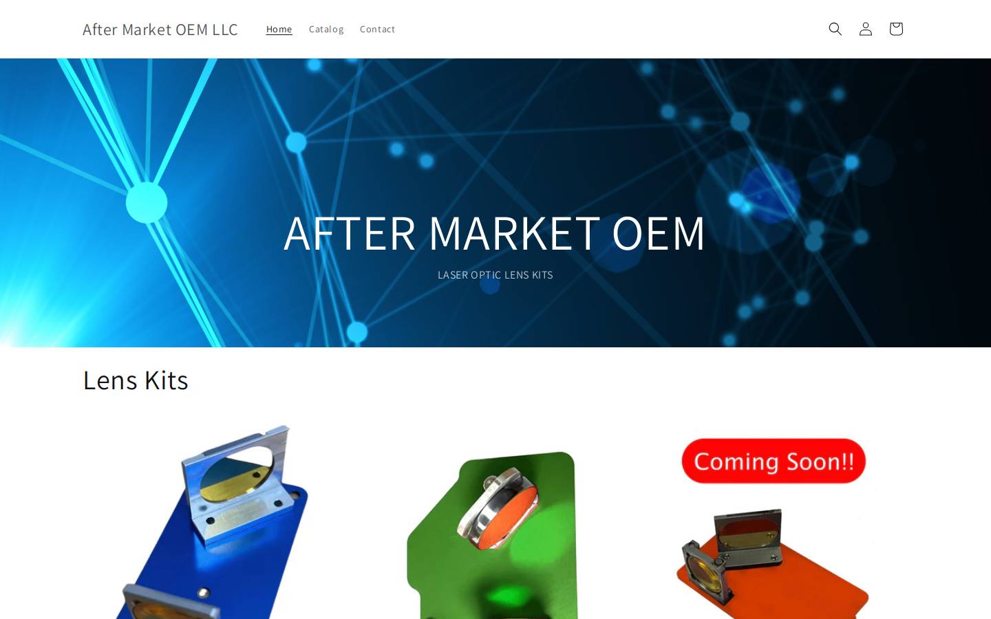 aftermarketoem.com homepage screenshot