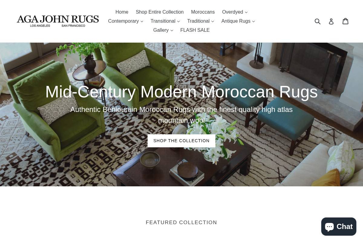 agajohnsf.com homepage screenshot