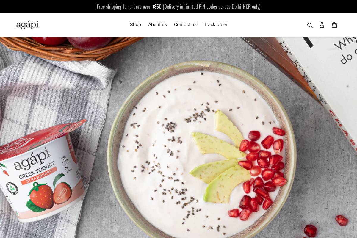 agapi.in homepage screenshot