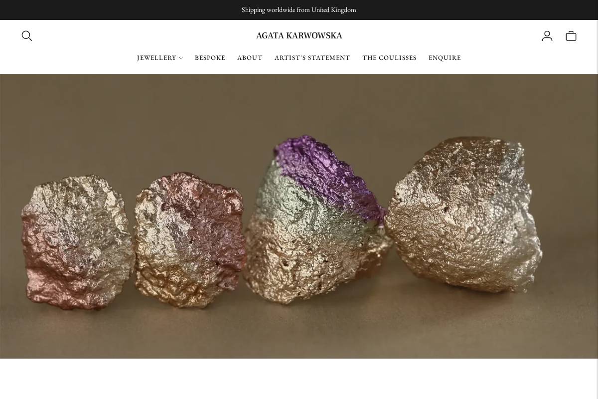 agatakarwowska.com homepage screenshot