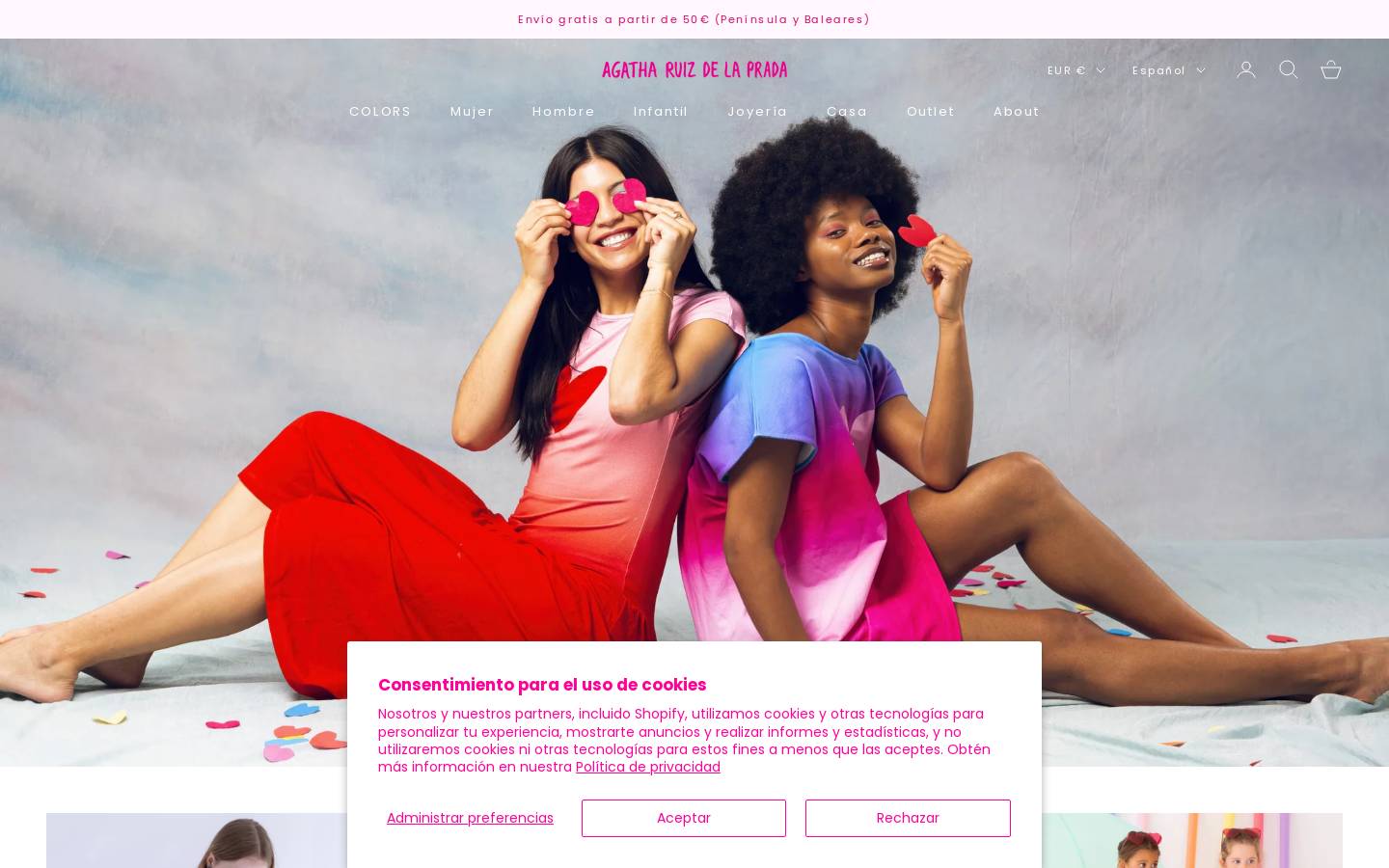 Agatharuizdelaprada homepage screenshot