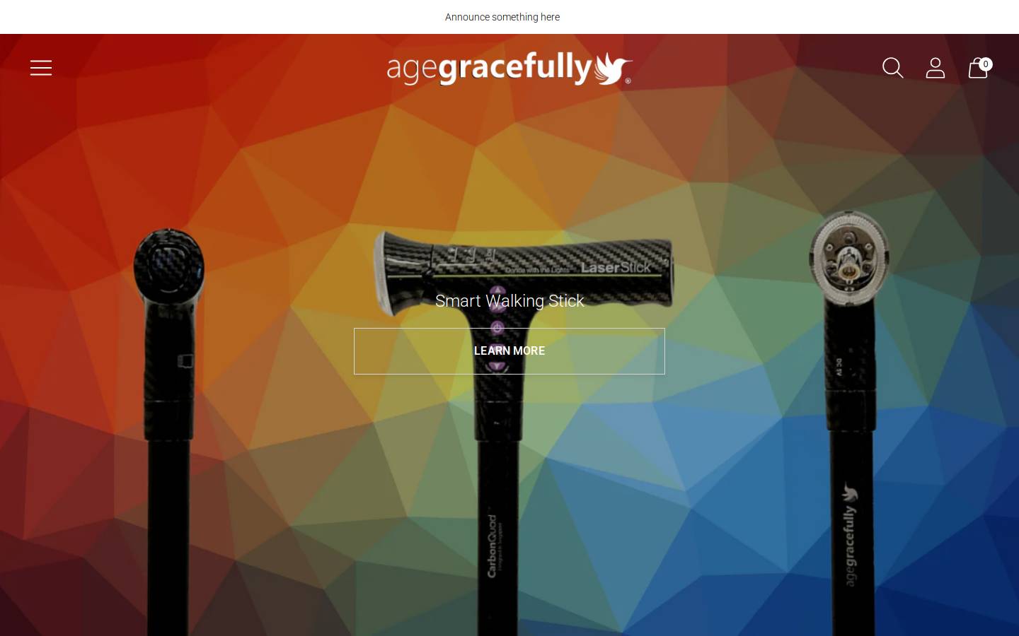 agegracefully.sg homepage screenshot